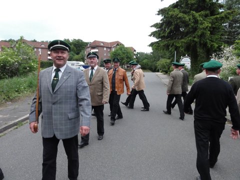 Exerzierabend 2012 Marschieren