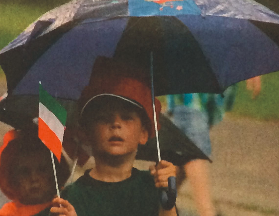 Schützenfest 2014 Kinderschützenfest Regenschirm