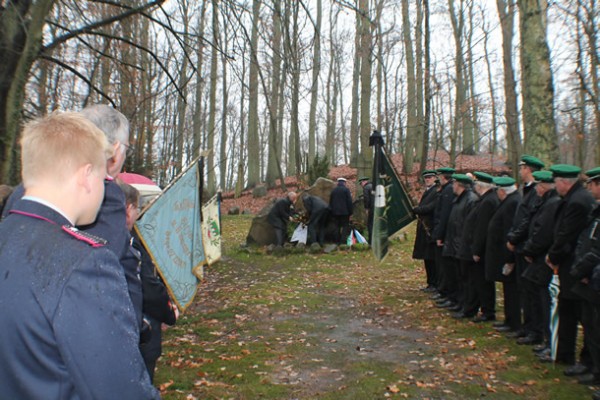 Volkstrauertag 2015 Kranzniederlegung