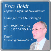 Steuerberater Fritz Boldt
