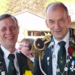 Schützenfest Metzingen 2016 - König Michael und Vize Eckhardt