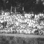 Großes Gruppenbild - Kinderschützenfest 1931