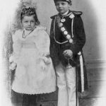 Johann Heinrich Wilhelm Bruns mit Schwester - 1898