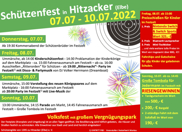 Schützenfrest Hitzacker 2022